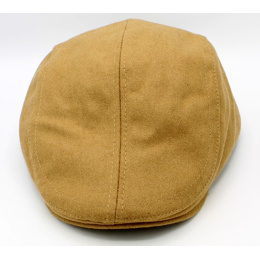 Siena Camel Flat Cap – Traclet