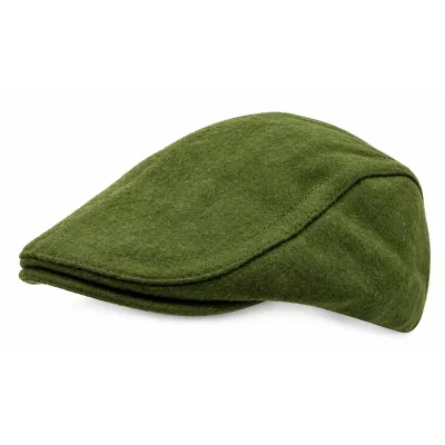 Siena Olive Flat Cap – Traclet, ref. 24579, Traclet Hat Shop
