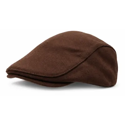 Siena Brown Flat Cap – Traclet, ref. 24580, Traclet Hat Shop