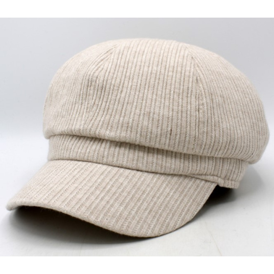 Bristol Velvet Newsboy Cap - Traclet