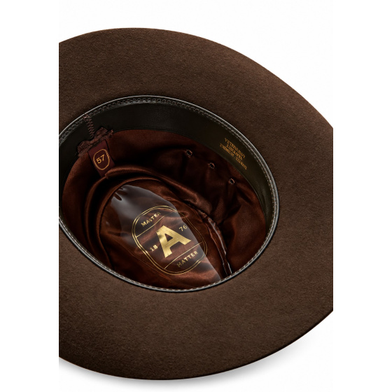 Chapeau Traveller Angler Feutre Poil Loden - Akubra