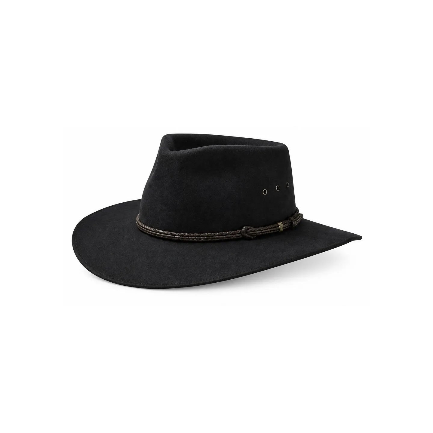 Chapeau Cattleman Feutre Poil Anthracite - Akubra