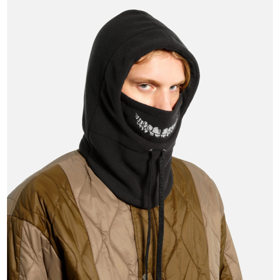 Snood Fleece Tour De Cou Capuche Noir - Kangol