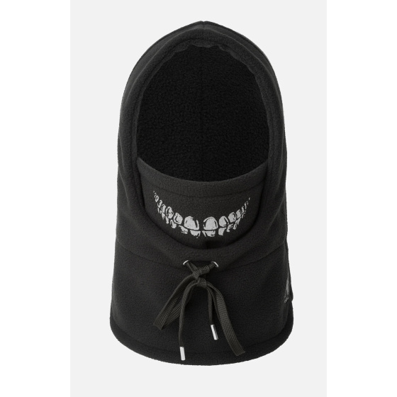 Black Fleece Hooded Neck Warmer - Kangol