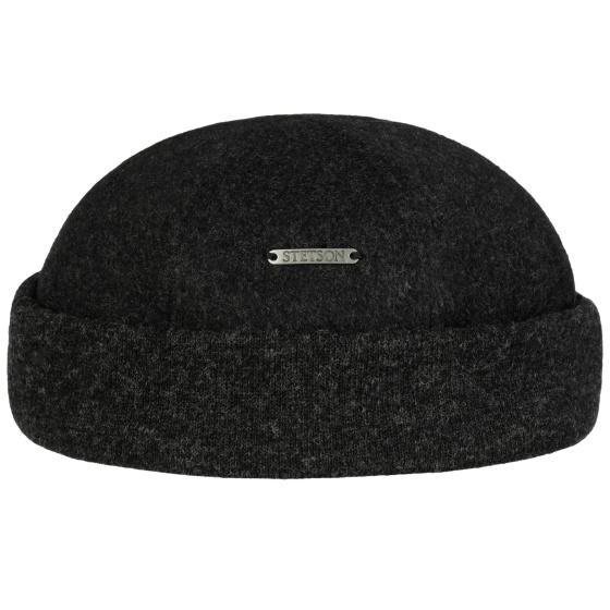 Bonnet Sparr II Laine & Cachemire Gris - Stetson