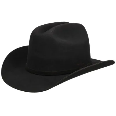 Bangs Black Woolfelt Western Hat - Stetson, Ref. 24612| Chapellerie Traclet