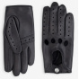 Gants de Conduite Cuir d'Agneau Noir - Glove story