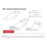 Gants de Conduite Cuir D'Agneau Noir - Glove story Reference : 6599 | Chapellerie Traclet
