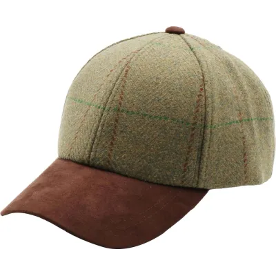 Highland Wool Baseball Cap – Traclet Reference: 24624 Chapellerie Traclet