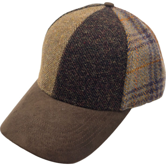 Casquette Baseball Patchwork Highland Marron – Traclet