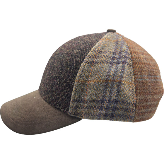 Casquette Baseball Patchwork Highland Marron – Traclet
