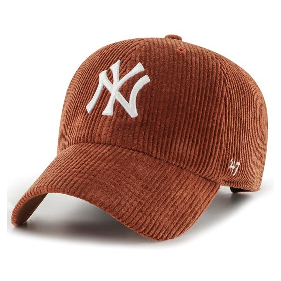 Casquette 47 York Yankees MLB Cord Orange Brûlée