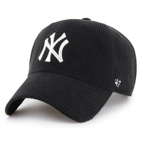 47 York Yankees MLB Black Corduroy Cap