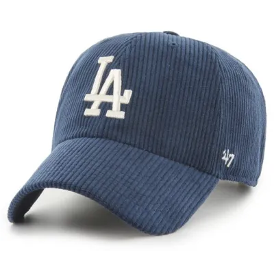 47 LA Dodgers Navy Blue Corduroy Cap | Ref. 24630 Chapellerie Traclet