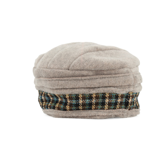 Tweed Fleece Toque - Made in France