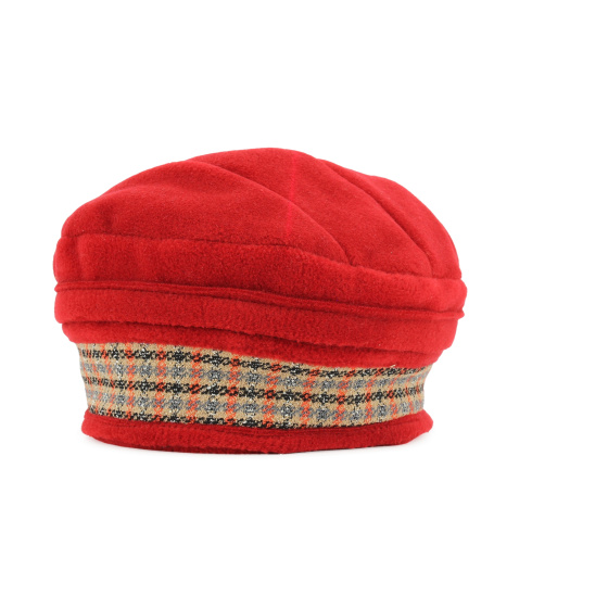 Toque polaire tweed - made in france