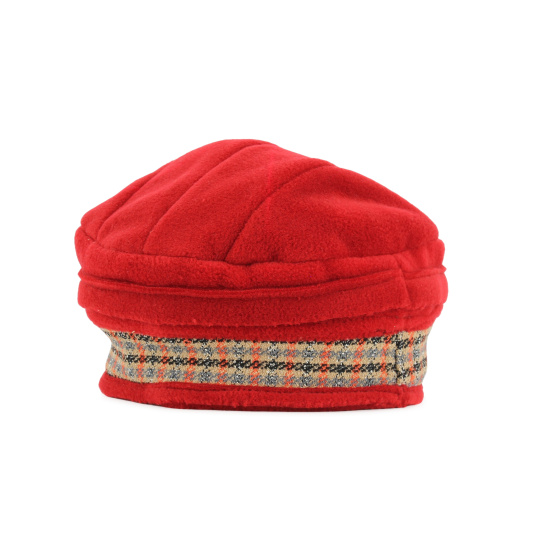 Toque polaire tweed - made in france