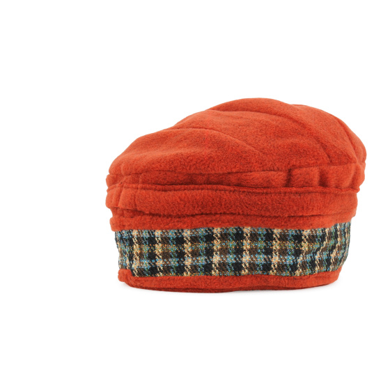 Toque polaire tweed - made in france