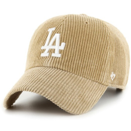 47 LA Dodgers Beige Corduroy Cap
