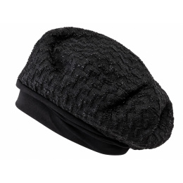 Women's Vendome Black Beret - Traclet