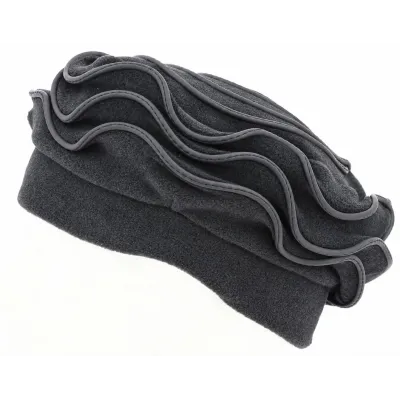 Women’s Jaipur Anthracite Fleece Beret Made in France - Traclet