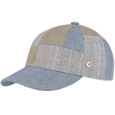 Provence Patchwork Linen Baseball Cap – Flechet Reference: 24647| Chapellerie Traclet