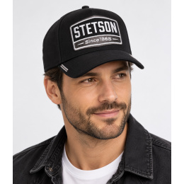 Casquette Baseball American Legacy Noire Coton – Stetson