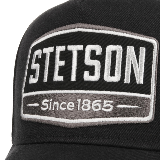 Casquette Baseball American Legacy Noire Coton – Stetson