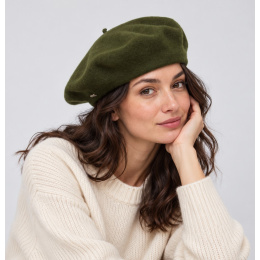 Béret L'Authentique Kaki -  Laulhère