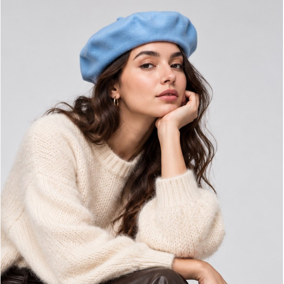 Beret L'Authentique Sky Blue - Laulhère