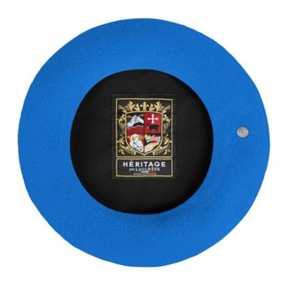 The Authentic Cornflower Blue Beret - Laulhère