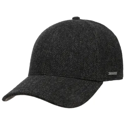 Woolrich Pennsylvania Charcoal Wool Baseball Cap - Stetson, Ref: 24703| Chapellerie Traclet