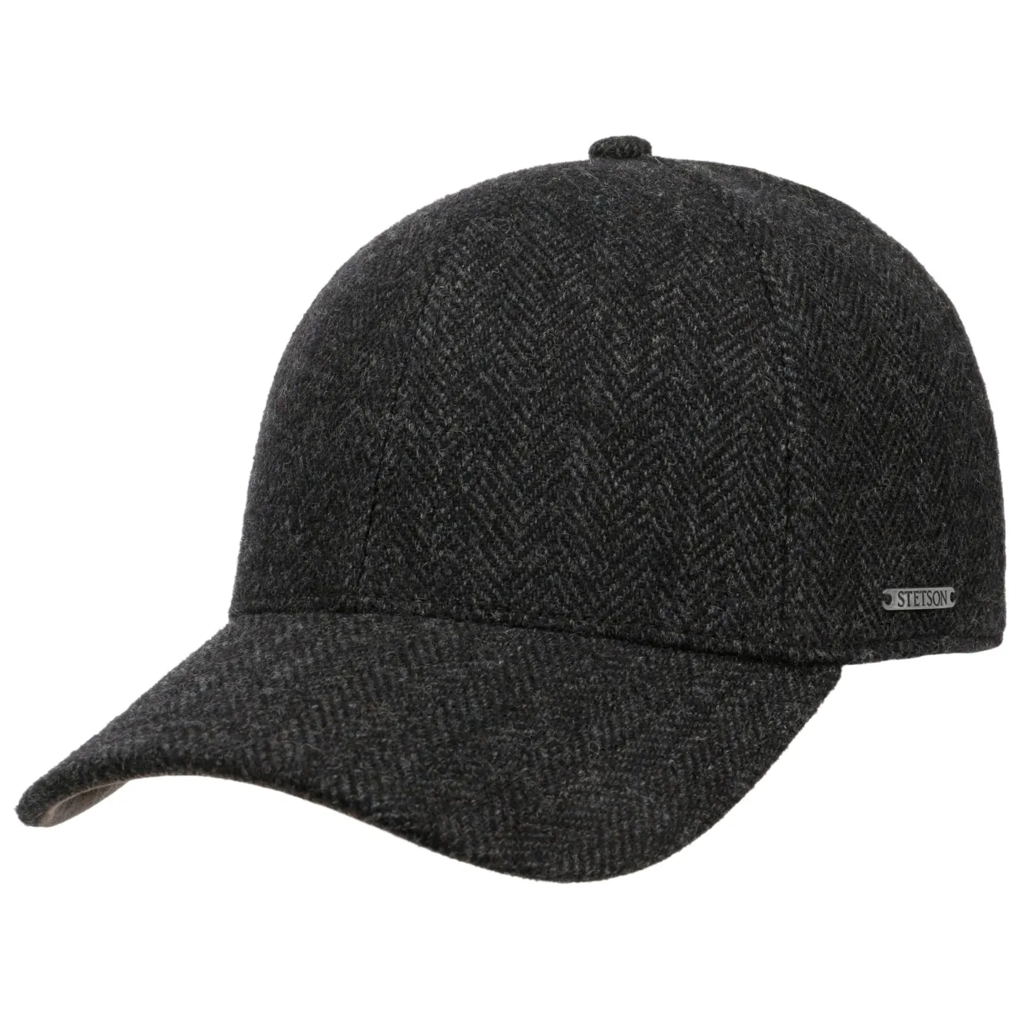 Woolrich Pennsylvania Charcoal Wool Baseball Cap - Stetson, Ref: 24703| Chapellerie Traclet