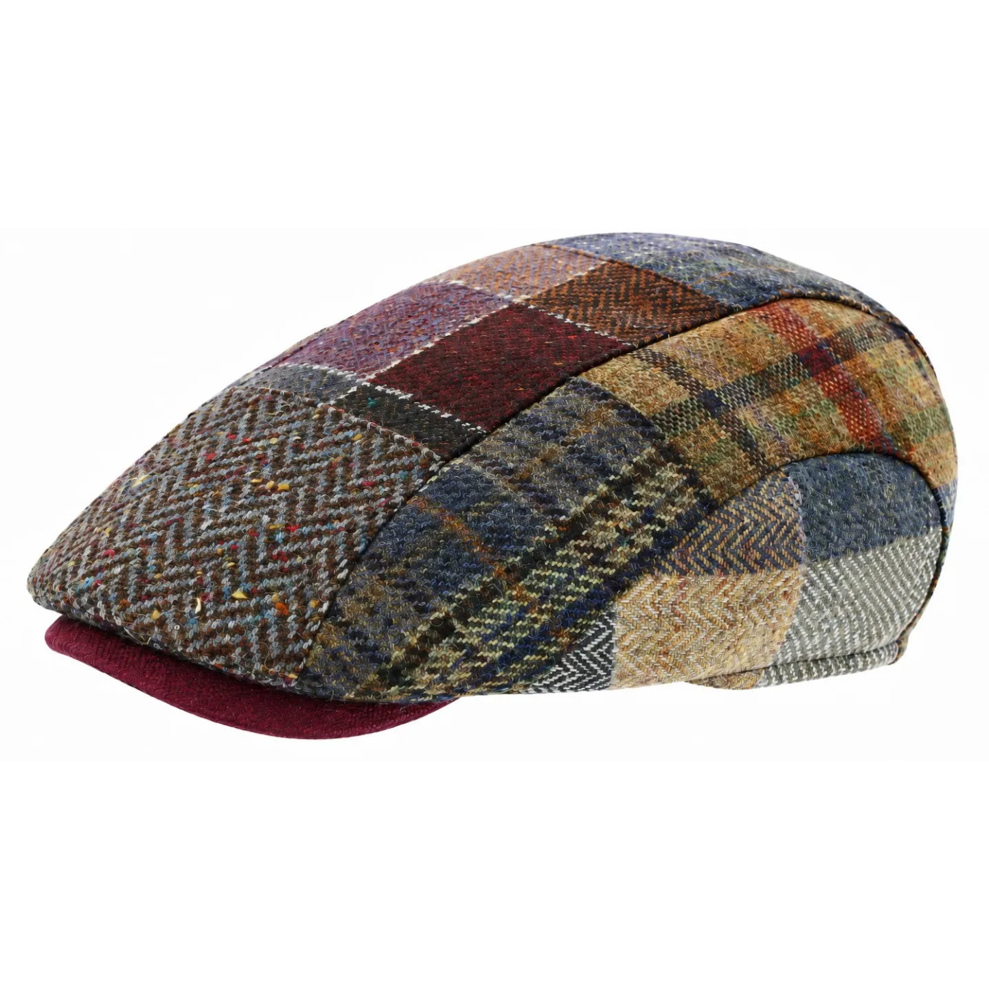 Casquette Bombée Baxter Patchwork hiver - Göttmann Reference : 13889| Chapellerie Traclet