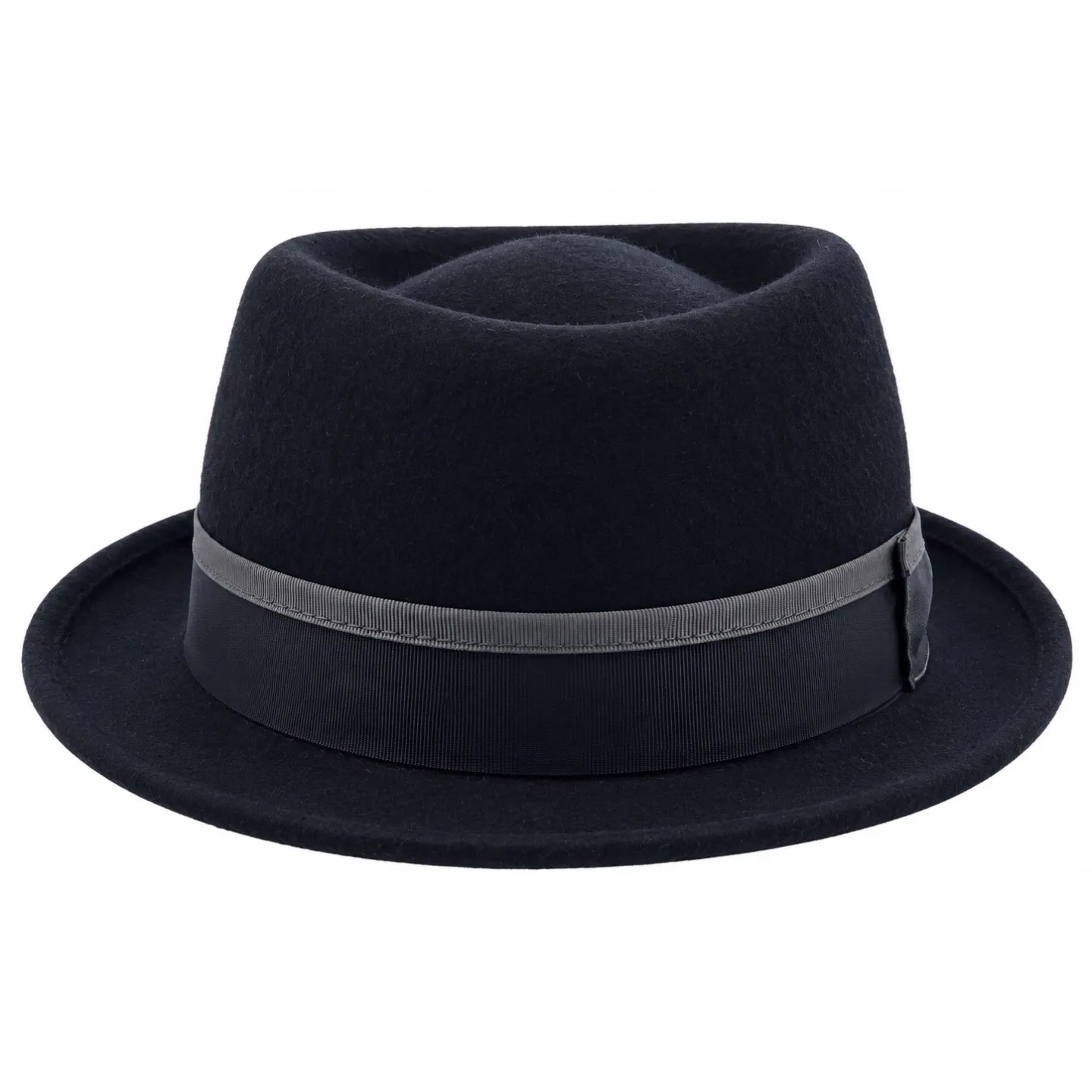 Chapeau Porkpie Kensington Feutre Noir – Traclet  Reference : 24720| Chapellerie Traclet