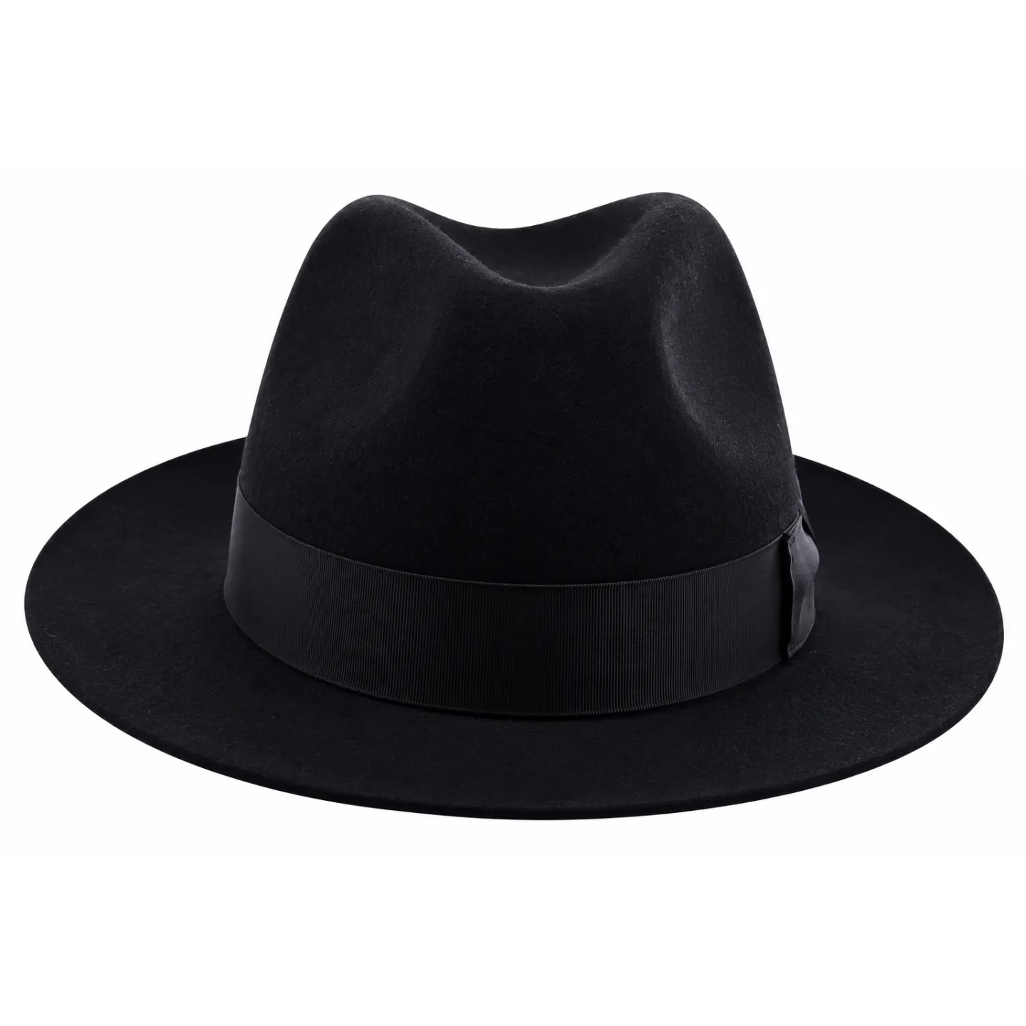 Black Wool Fedora Hat Pescara - Traclet ref 21981 traclert hatters