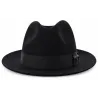 Black Beaver Fur Felt Hat Beaver - Borsalino Reference: 6425 | Traclet Hat Shop