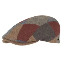 Belfaci Hatteras Patchwork Silk Beige Cap - Fléchet