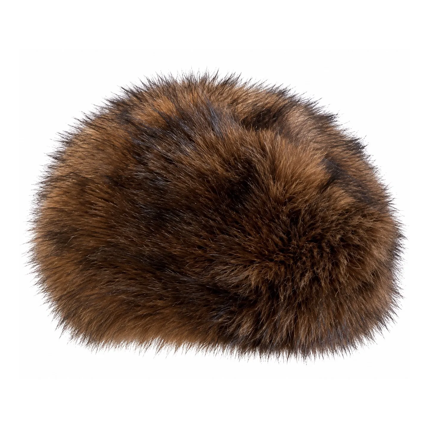 Tennessee Faux Fur White & Black Beanie - Traclet Reference: 10024 | Traclet Hat Shop