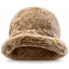 Toque Femme Valentina Fausse Fourrure Camel – Traclet Reference : 24739| Chapellerie Traclet