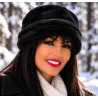 Black Faux Fur Cherrybush Beanie - Barts Reference: 8629 | Traclet Hat Shop