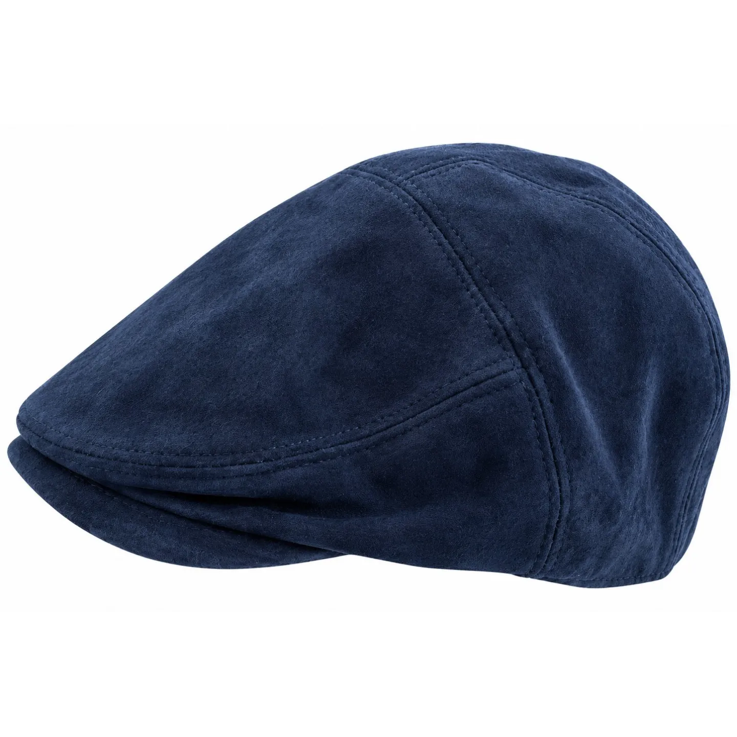 Casquette Plate Ralph Cuir bleue  - Traclet  Reference : 24744| Chapellerie Traclet