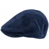 Casquette Plate Ralph Cuir bleue  - Traclet  Reference : 24744| Chapellerie Traclet