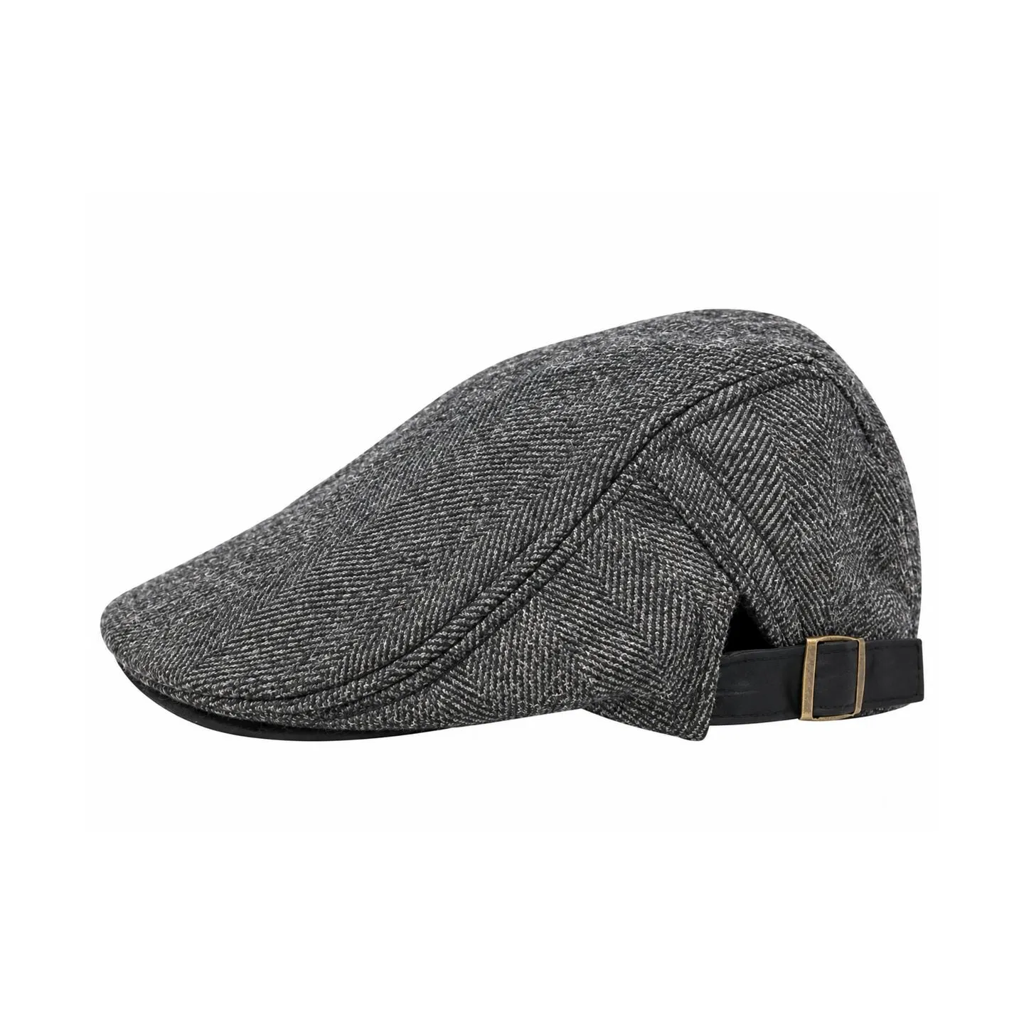 Casquette plate chevron gris clermont ferrand