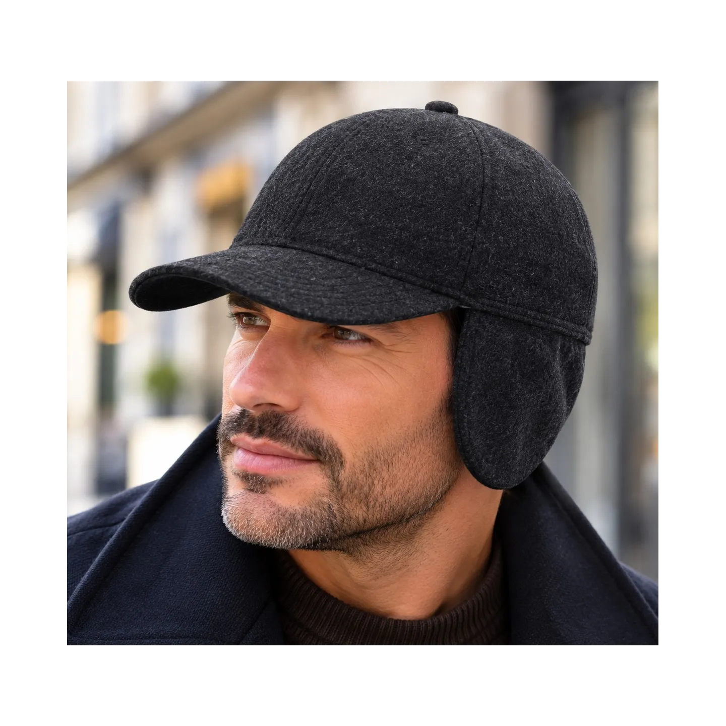 Casquette Baseball Awaiti Cache Oreilles Anthracite - Aussie Apparel , réf 24748 - chapellerie traclet