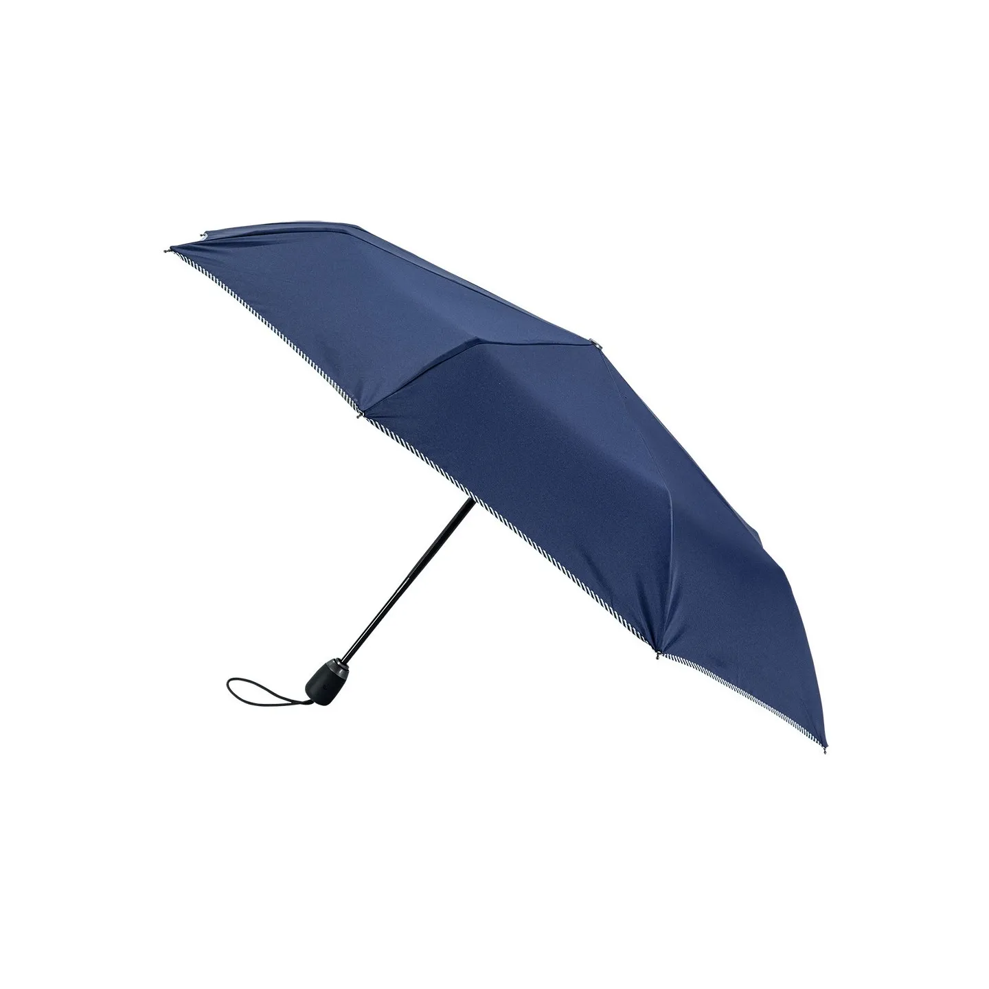 Navy Women's Umbrella with Mustard Finish - Piganiol Reference: 192300| Traclet Hat Shop