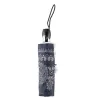 Anna Red Umbrella with Black Finish - Piganiol Reference: 11840 | Traclet Hat Shop