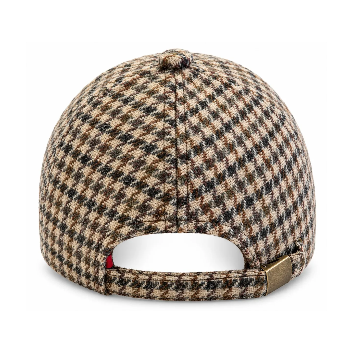 Brown Highland Patchwork Baseball Cap – Traclet Reference: 24625| Chapellerie Traclet