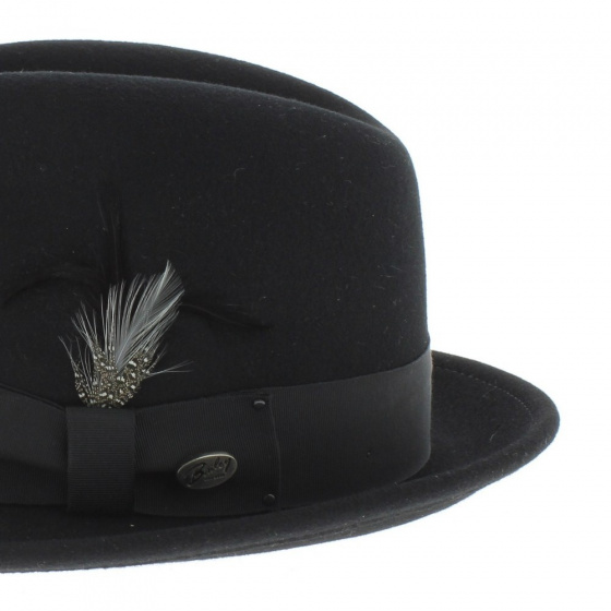 Black tino hat Trilby Bailey