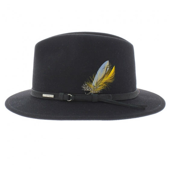 Stetson hat delaware black